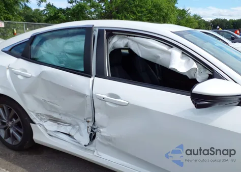 2019 Honda Civic Ex z USA, uszkodzony, nr VIN 19XFC1F35KE203291